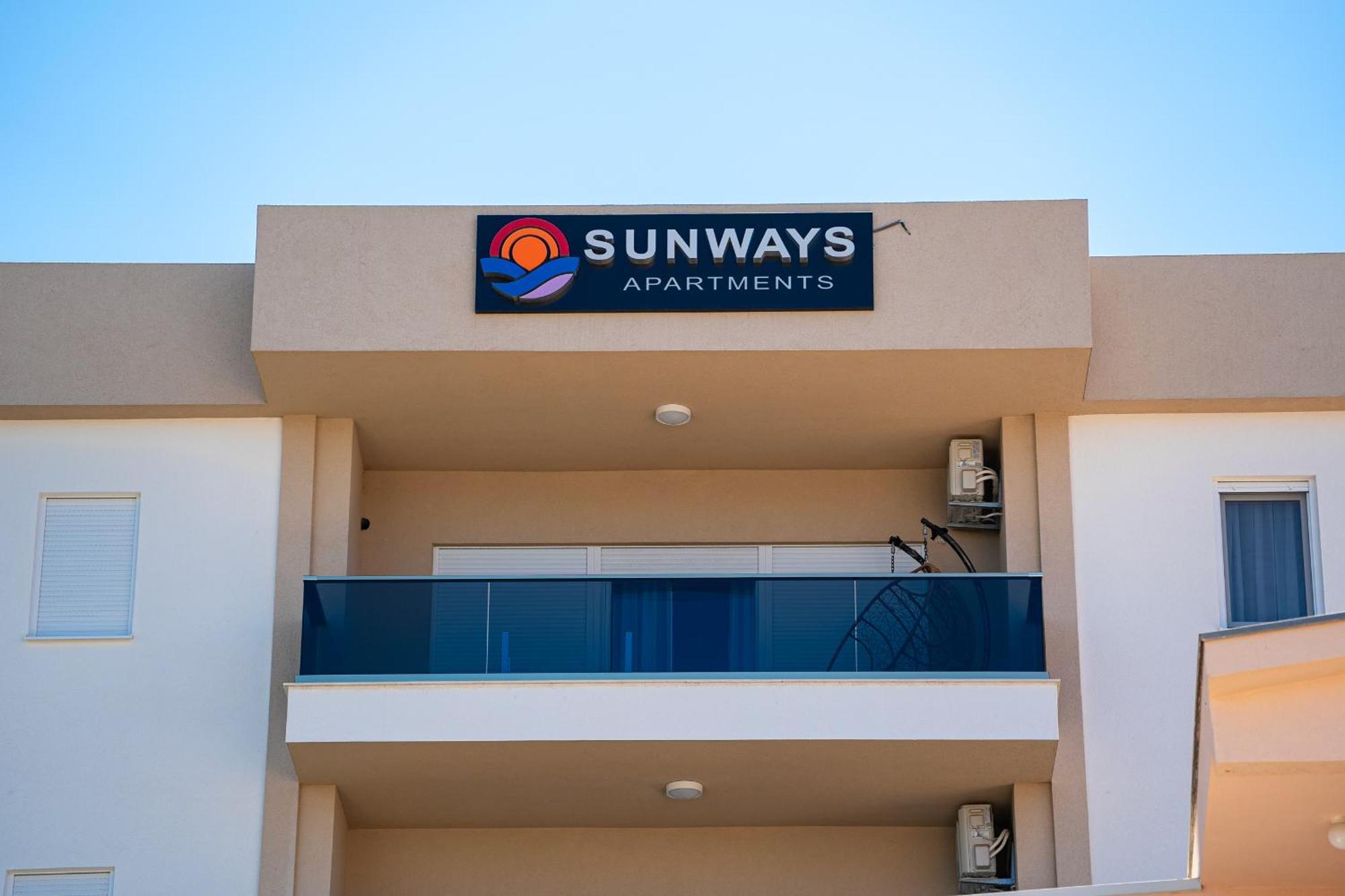 Sunways Apartments Dobra Voda Exterior foto